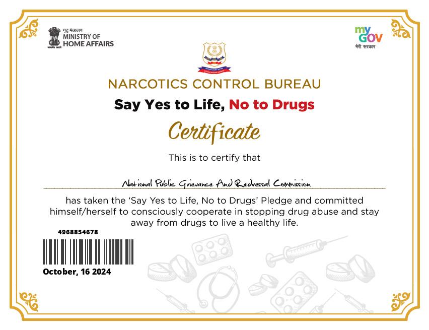 Certificate 1